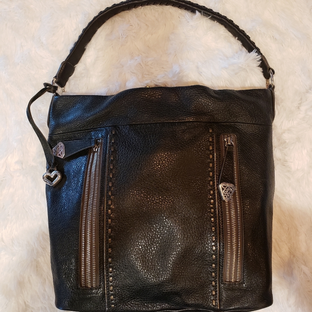 BRIGHTON Black Geary Handbag
